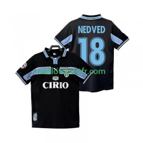 Maillot de Foot SS Lazio NEDVED 18 1999 Retro Exterieur 1998